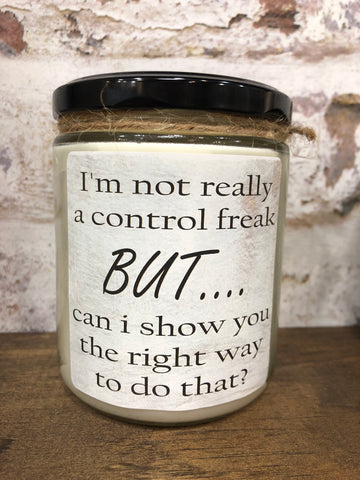 control freak candle