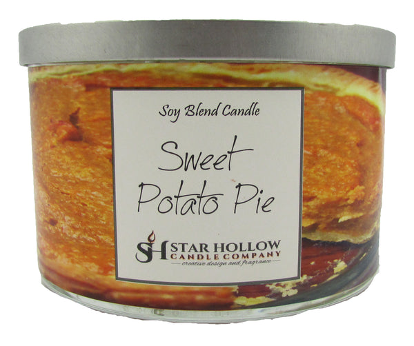 Large Silver Lid Jar Sweet Potato Pie