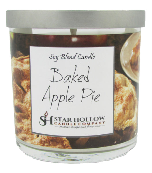 Small Silver Lid Jar Baked Apple Pie