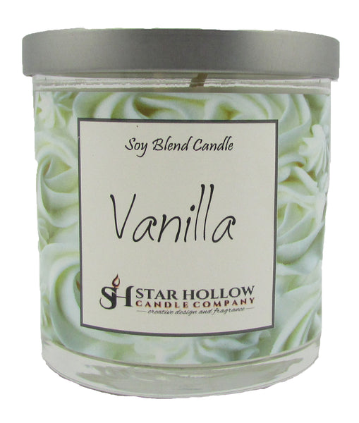 Small Silver Lid Jar Vanilla