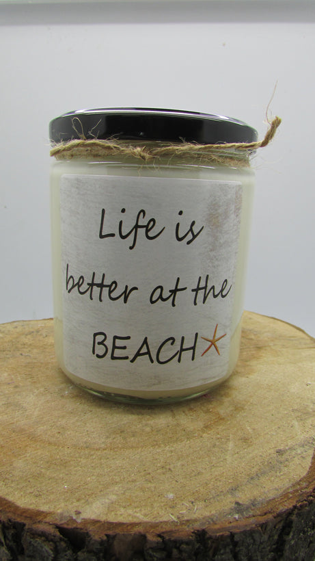 Beach Quote Jars