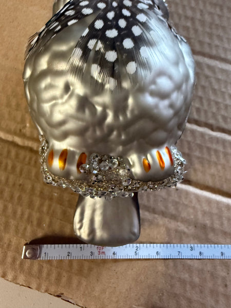 Owl Glass Ornament