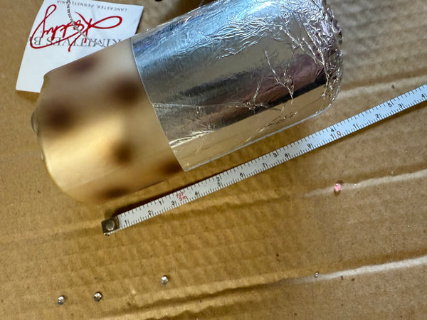 Burrito Glass Ornament