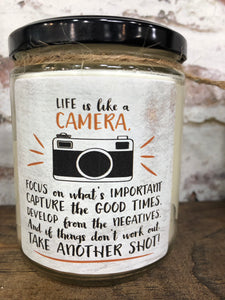 Camera Quote Jar