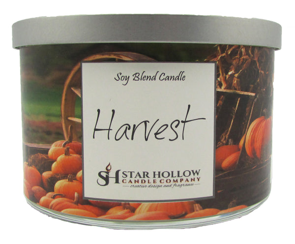 Large Silver Lid Jar Harvest