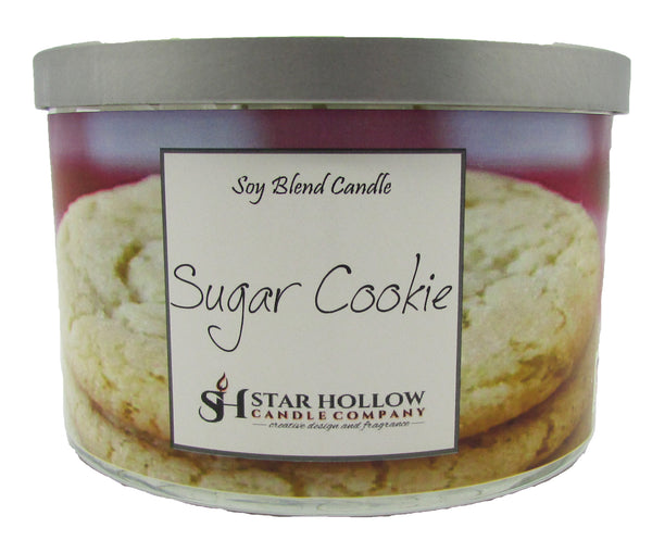 Large Silver Lid Jar Sugar Cookie