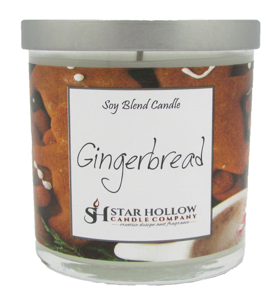 Small Silver Lid Jar Gingerbread