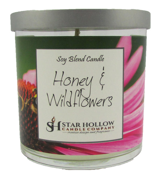 Small Silver Lid Jar Honey & Wildflowers