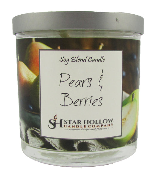 Small Silver Lid Jar Pears & Berries