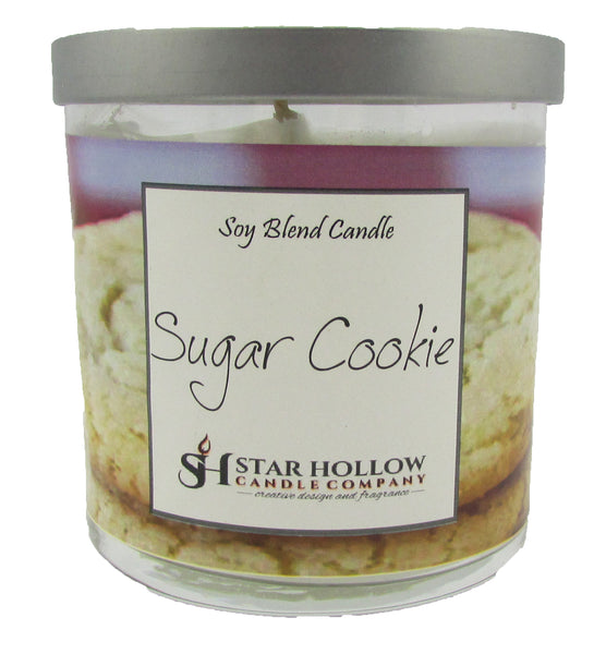 Small Silver Lid Jar Sugar Cookie