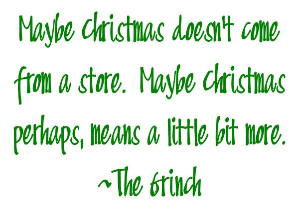 Quote Jar Maybe Grinch Cranberry