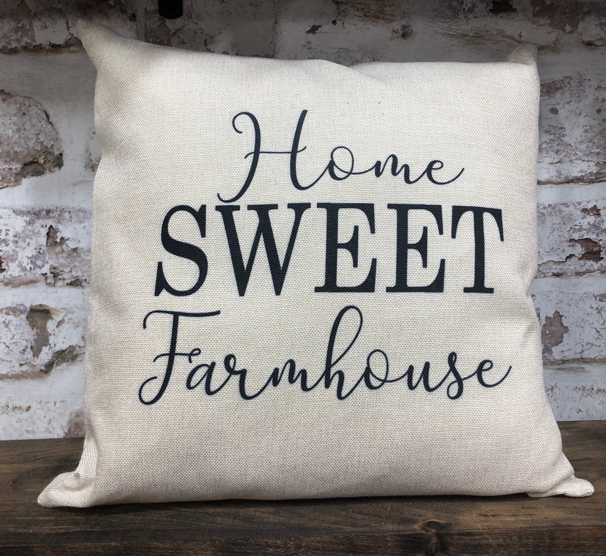 Home Sweet Farmhouse Pillow